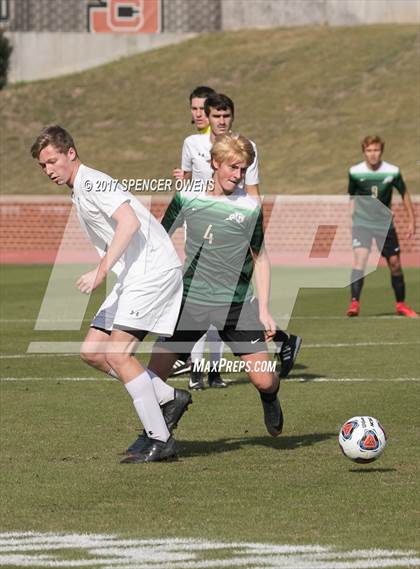 Thumbnail 3 in Cardinal Gibbons vs. Hough (NCHSAA 4A Final) photogallery.
