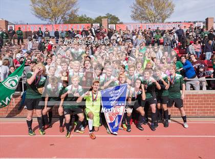 Thumbnail 3 in Cardinal Gibbons vs. Hough (NCHSAA 4A Final) photogallery.