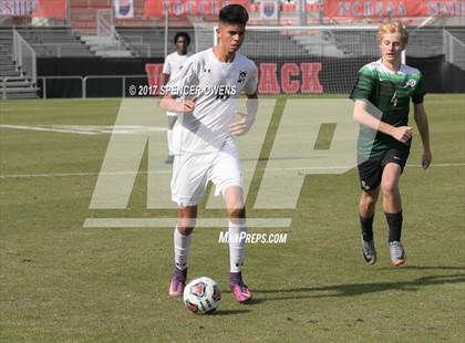 Thumbnail 2 in Cardinal Gibbons vs. Hough (NCHSAA 4A Final) photogallery.