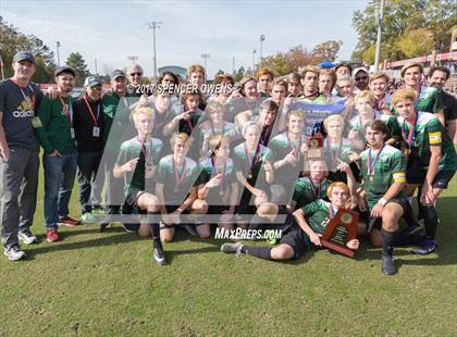 Thumbnail 2 in Cardinal Gibbons vs. Hough (NCHSAA 4A Final) photogallery.