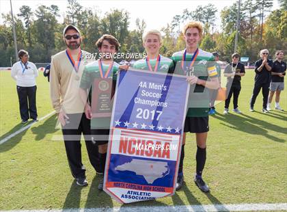 Thumbnail 1 in Cardinal Gibbons vs. Hough (NCHSAA 4A Final) photogallery.