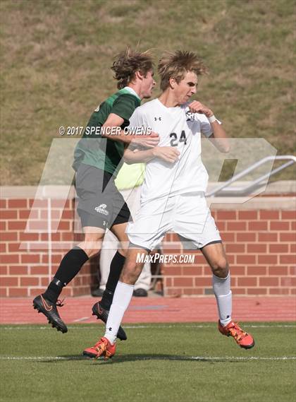 Thumbnail 2 in Cardinal Gibbons vs. Hough (NCHSAA 4A Final) photogallery.