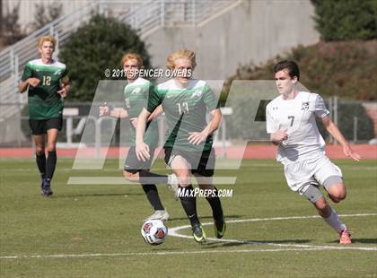 Thumbnail 2 in Cardinal Gibbons vs. Hough (NCHSAA 4A Final) photogallery.