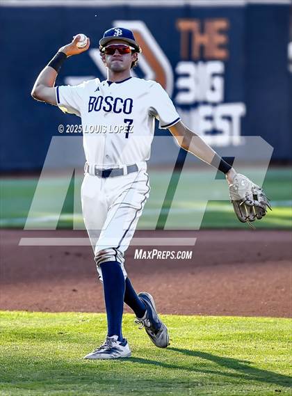 Thumbnail 1 in St. John Bosco vs. Santa Margarita (CIF SS DIV 1 Championship) photogallery.