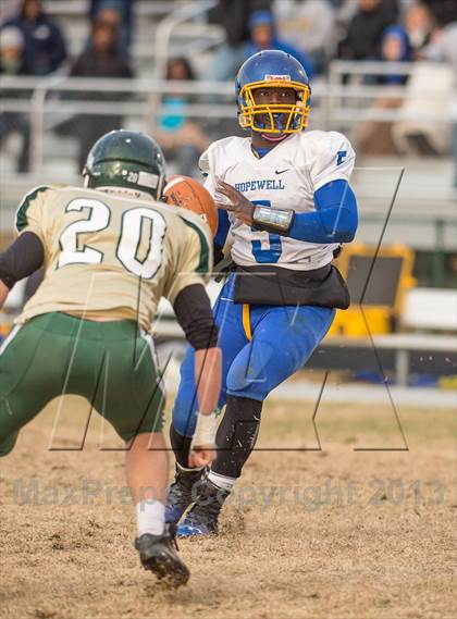 Thumbnail 1 in Hopewell @ Loudoun Valley (VHSL 3A North Playoff) photogallery.