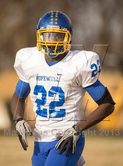 Thumbnail 1 in Hopewell @ Loudoun Valley (VHSL 3A North Playoff) photogallery.