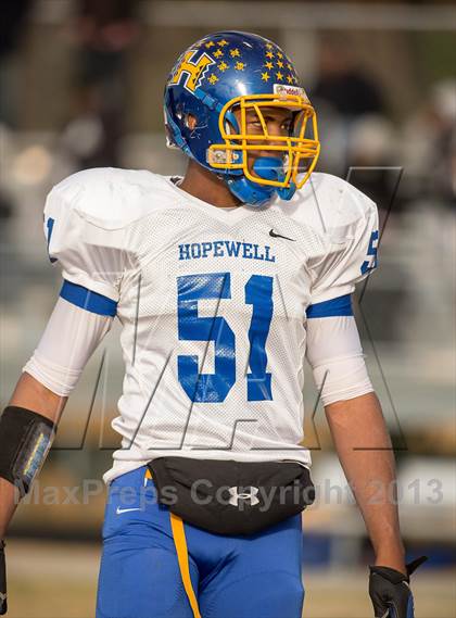 Thumbnail 1 in Hopewell @ Loudoun Valley (VHSL 3A North Playoff) photogallery.
