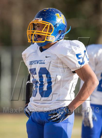 Thumbnail 2 in Hopewell @ Loudoun Valley (VHSL 3A North Playoff) photogallery.
