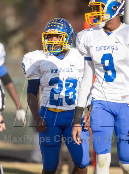Thumbnail 1 in Hopewell @ Loudoun Valley (VHSL 3A North Playoff) photogallery.
