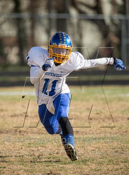 Thumbnail 3 in Hopewell @ Loudoun Valley (VHSL 3A North Playoff) photogallery.