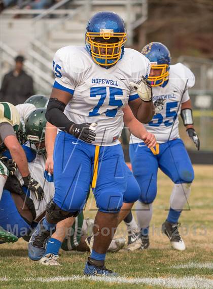 Thumbnail 2 in Hopewell @ Loudoun Valley (VHSL 3A North Playoff) photogallery.