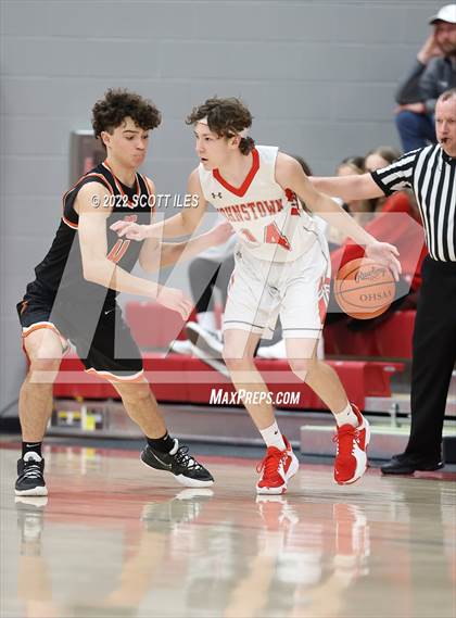 Thumbnail 1 in Amanda-Clearcreek vs Johnstown-Monroe (OHSAA D3 Sectional Playoff) photogallery.