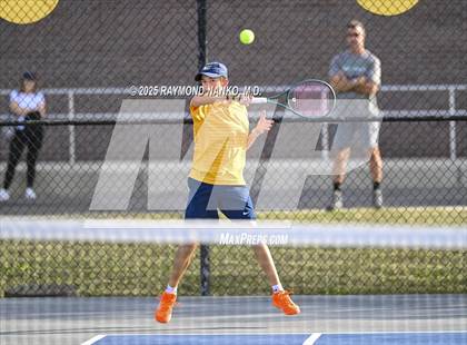 Thumbnail 2 in Yorktown vs Delta (IHSAA Section 54 Final) photogallery.