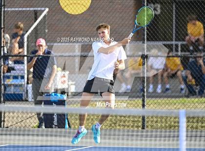 Thumbnail 2 in Yorktown vs Delta (IHSAA Section 54 Final) photogallery.