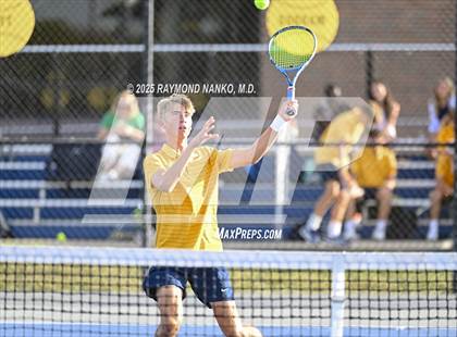 Thumbnail 2 in Yorktown vs Delta (IHSAA Section 54 Final) photogallery.