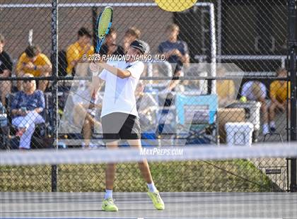 Thumbnail 3 in Yorktown vs Delta (IHSAA Section 54 Final) photogallery.
