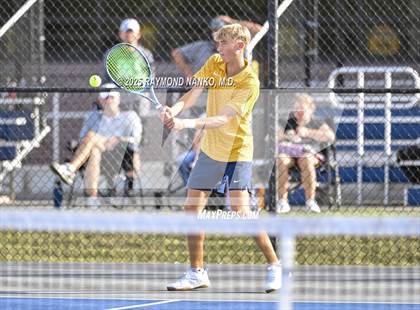 Thumbnail 2 in Yorktown vs Delta (IHSAA Section 54 Final) photogallery.