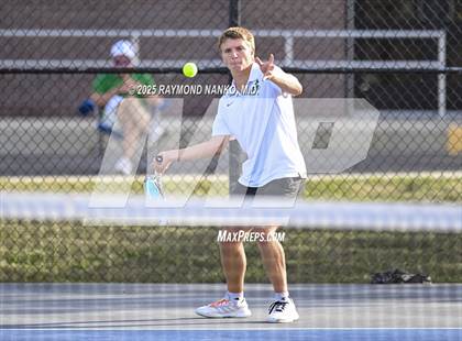 Thumbnail 2 in Yorktown vs Delta (IHSAA Section 54 Final) photogallery.