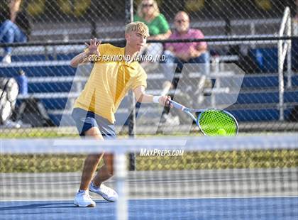 Thumbnail 1 in Yorktown vs Delta (IHSAA Section 54 Final) photogallery.