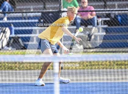 Thumbnail 3 in Yorktown vs Delta (IHSAA Section 54 Final) photogallery.