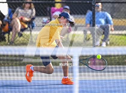 Thumbnail 3 in Yorktown vs Delta (IHSAA Section 54 Final) photogallery.