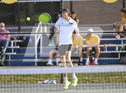 Thumbnail 3 in Yorktown vs Delta (IHSAA Section 54 Final) photogallery.