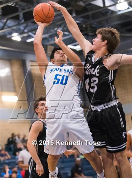 Thumbnail 2 in Clark @ South San Antonio (SAISD Tournament) photogallery.