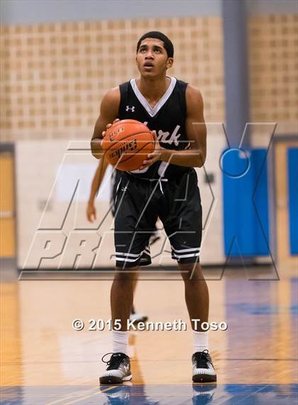 Thumbnail 2 in Clark @ South San Antonio (SAISD Tournament) photogallery.