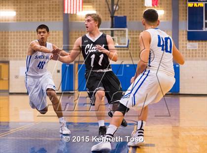 Thumbnail 1 in Clark @ South San Antonio (SAISD Tournament) photogallery.