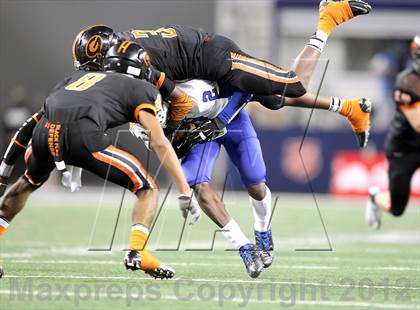 Thumbnail 2 in Gilmer vs. Navasota (UIL 3A Division 2 Final) photogallery.