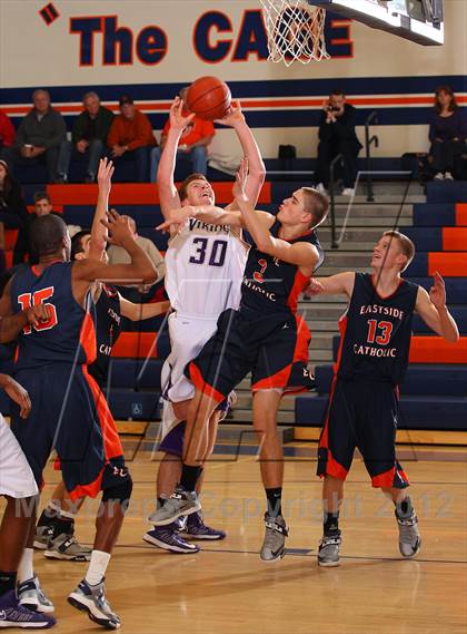 Thumbnail 1 in Valencia vs. Eastside Catholic (Chaminade Christmas Classic) photogallery.