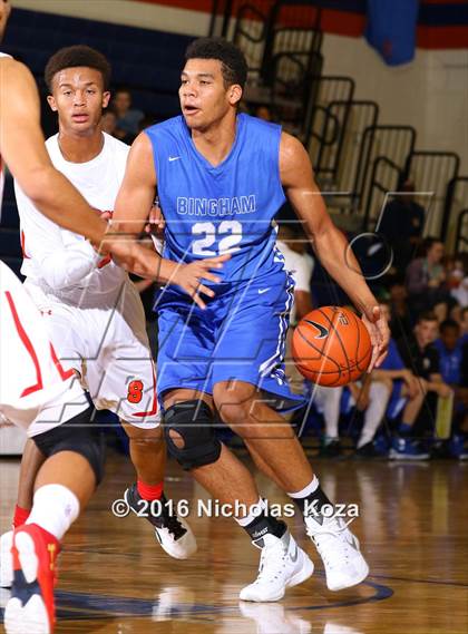 Thumbnail 3 in Bingham vs. Sagemont (Tarkanian Classic) photogallery.