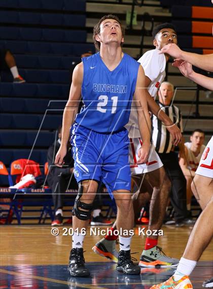 Thumbnail 1 in Bingham vs. Sagemont (Tarkanian Classic) photogallery.