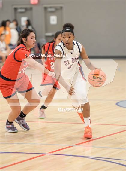 Thumbnail 2 in Great Oak vs. St. Paul (NIKE Tournament of Champions) photogallery.