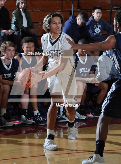 Thumbnail 3 in West Ranch vs. Loyola (Rose City Roundball Classic) photogallery.
