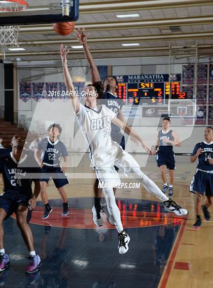 Thumbnail 1 in West Ranch vs. Loyola (Rose City Roundball Classic) photogallery.