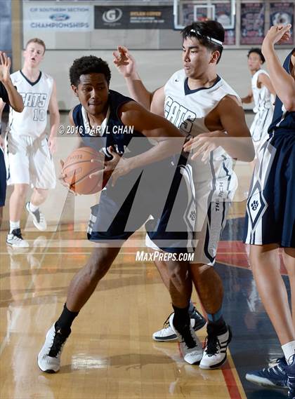 Thumbnail 2 in West Ranch vs. Loyola (Rose City Roundball Classic) photogallery.