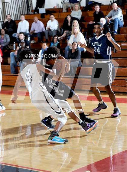Thumbnail 3 in West Ranch vs. Loyola (Rose City Roundball Classic) photogallery.