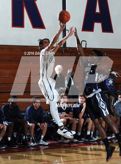 Thumbnail 1 in West Ranch vs. Loyola (Rose City Roundball Classic) photogallery.