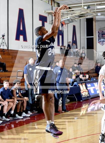 Thumbnail 2 in West Ranch vs. Loyola (Rose City Roundball Classic) photogallery.