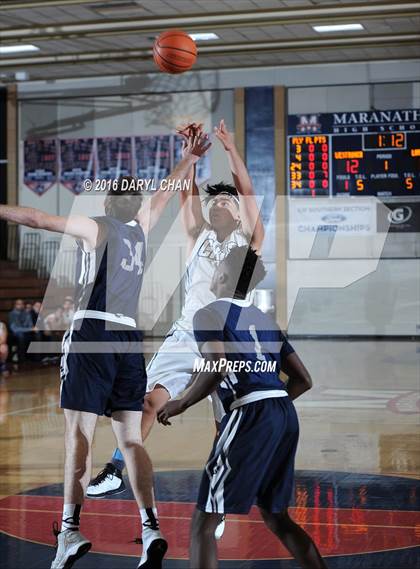 Thumbnail 1 in West Ranch vs. Loyola (Rose City Roundball Classic) photogallery.