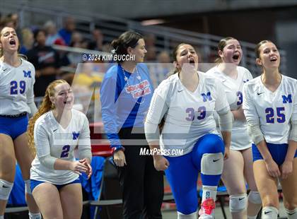 Thumbnail 1 in Morgantown vs. University (WVSSAC Class AAAA Quarterfinal) photogallery.