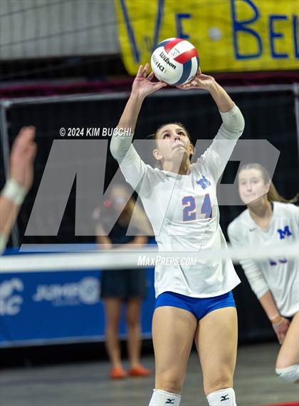 Thumbnail 2 in Morgantown vs. University (WVSSAC Class AAAA Quarterfinal) photogallery.