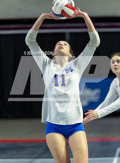 Thumbnail 1 in Morgantown vs. University (WVSSAC Class AAAA Quarterfinal) photogallery.