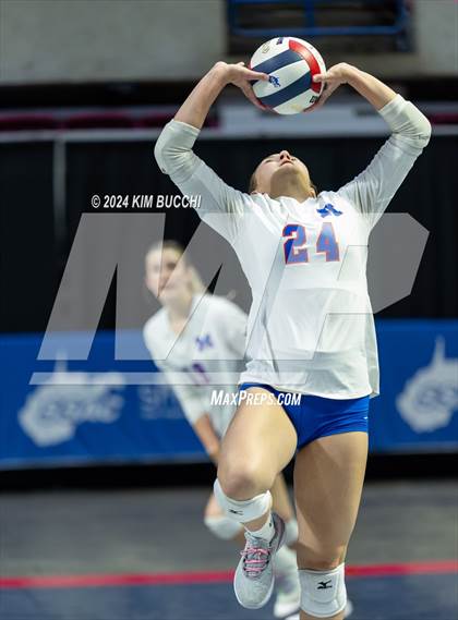 Thumbnail 1 in Morgantown vs. University (WVSSAC Class AAAA Quarterfinal) photogallery.
