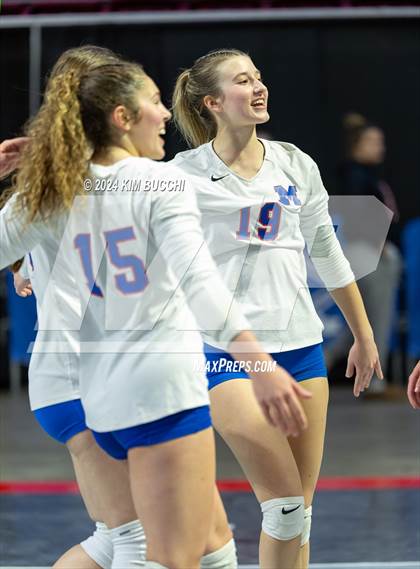 Thumbnail 2 in Morgantown vs. University (WVSSAC Class AAAA Quarterfinal) photogallery.