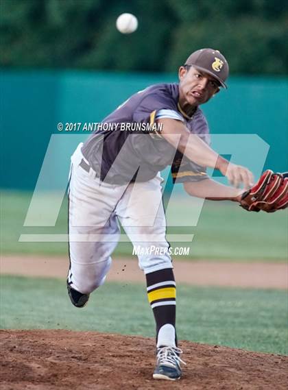 Thumbnail 1 in Yuba City vs. Oakdale (CIF SJS D3 Semifinal Game 3) photogallery.