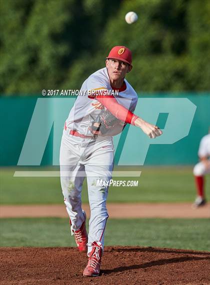Thumbnail 1 in Yuba City vs. Oakdale (CIF SJS D3 Semifinal Game 3) photogallery.