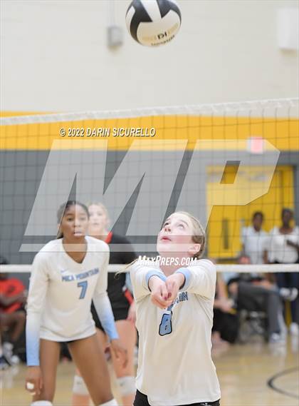 Thumbnail 3 in Mica Mountain vs Williams Field (Epic Tourneys Volleyball Invite) photogallery.