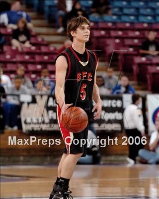 Thumbnail 2 in Santa Fe Christian vs. Branson (CIF State D5 Final) photogallery.